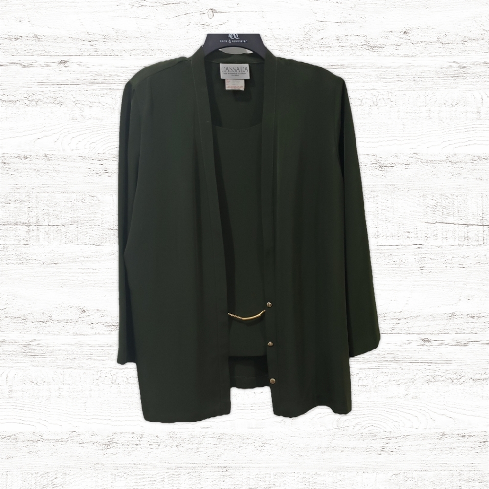 Cassada Dress Shirt Size 14 1/2